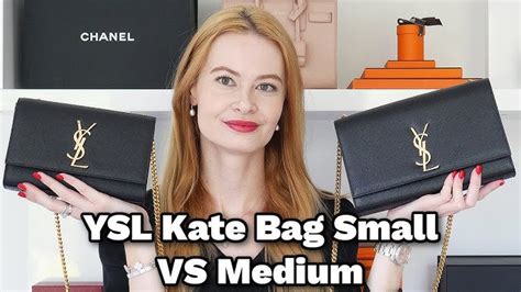 ysl kate bag size comparisons|ysl kate 99 bag.